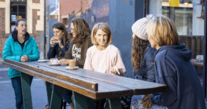 Geelong outdoor dining
