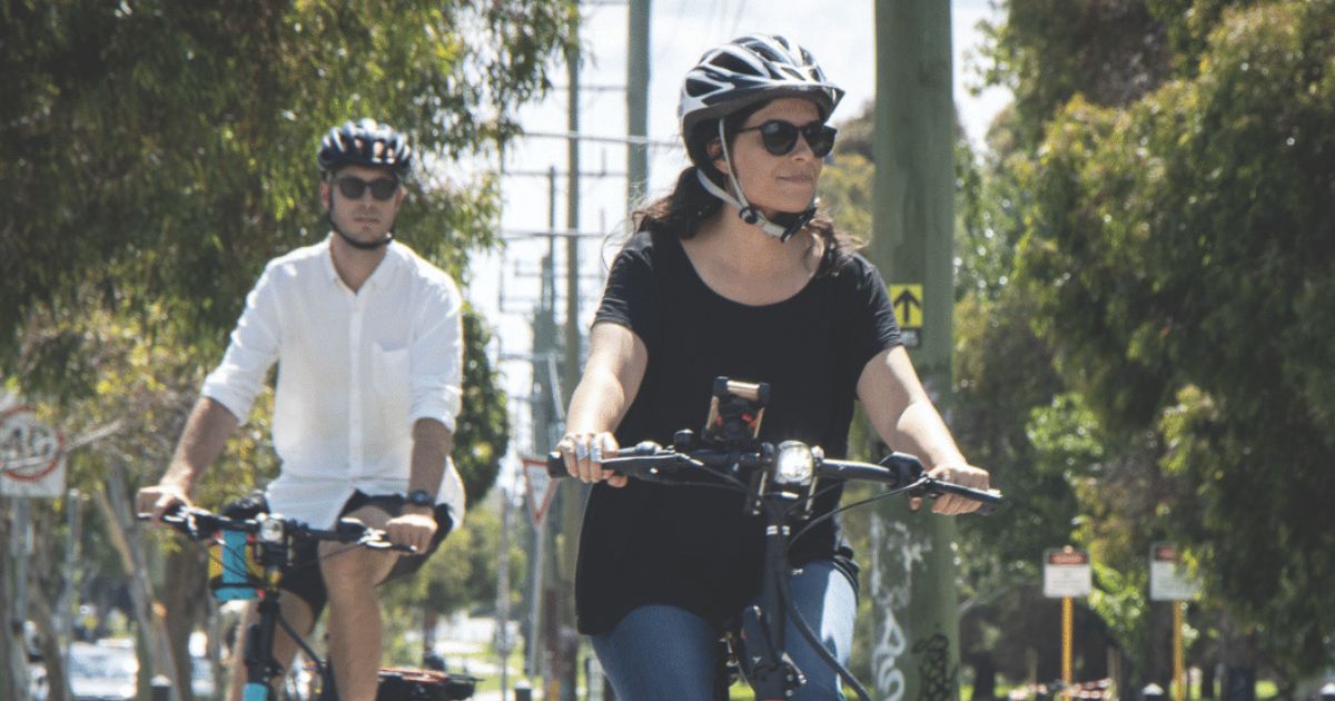 Illegal unsafe e-bikes warning