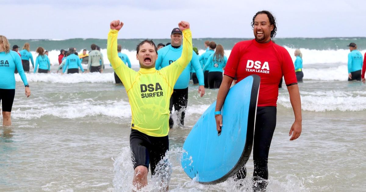 Disabled Surfers Ocean Grove