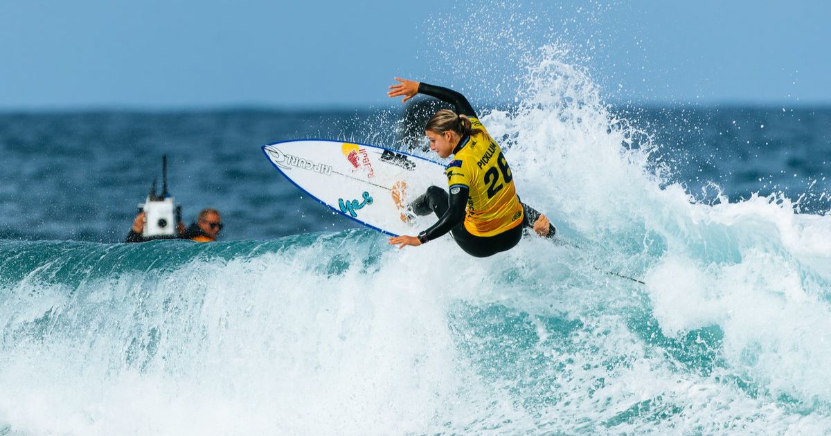 Molly Picklum first Bells Beach Rip Curl Pro win