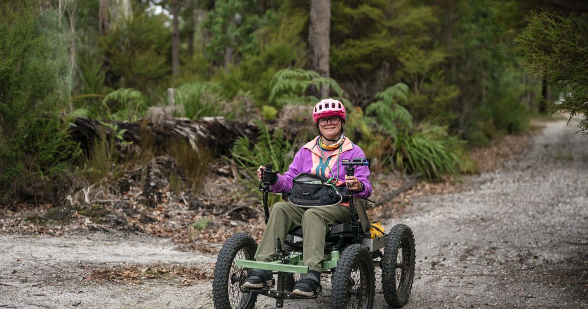 Munda Biddi wheelchair ride