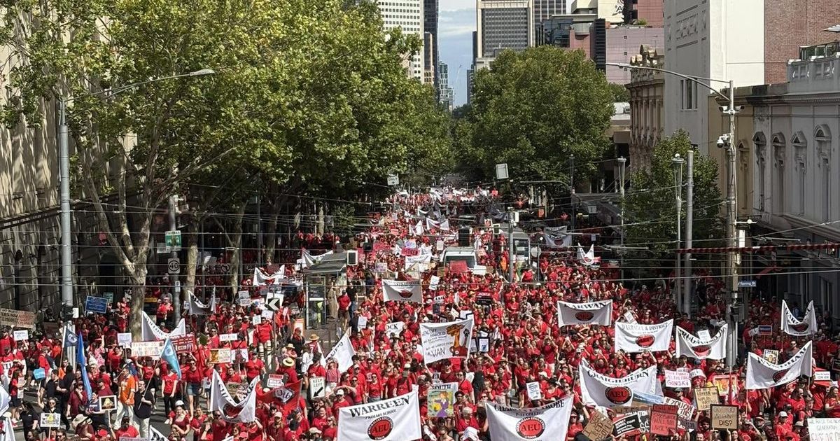 Victorian teacher strike
