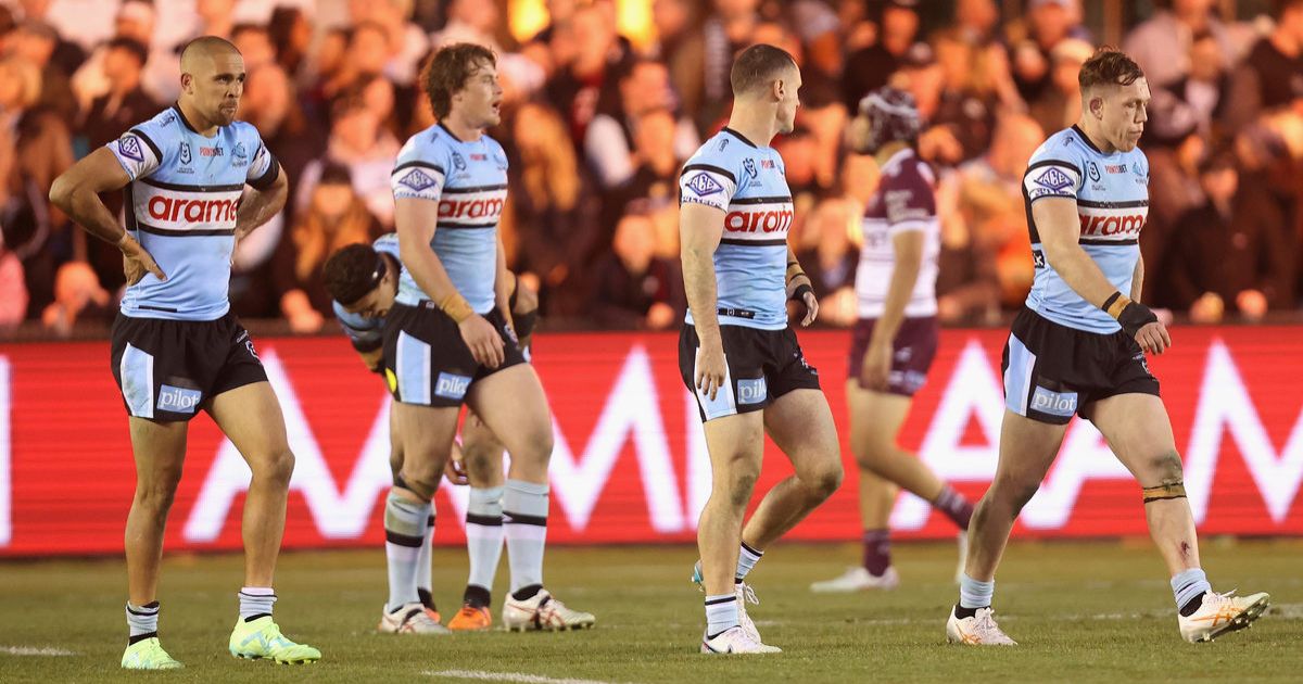 Cronulla Sharks slump