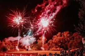 Newrybar fireworks night