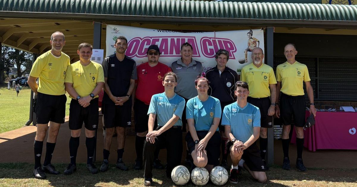 Football referee training