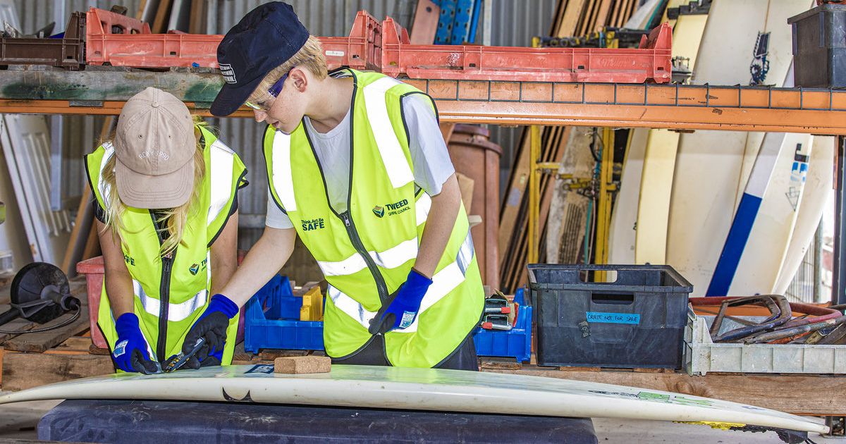 Tweed recycling workshops