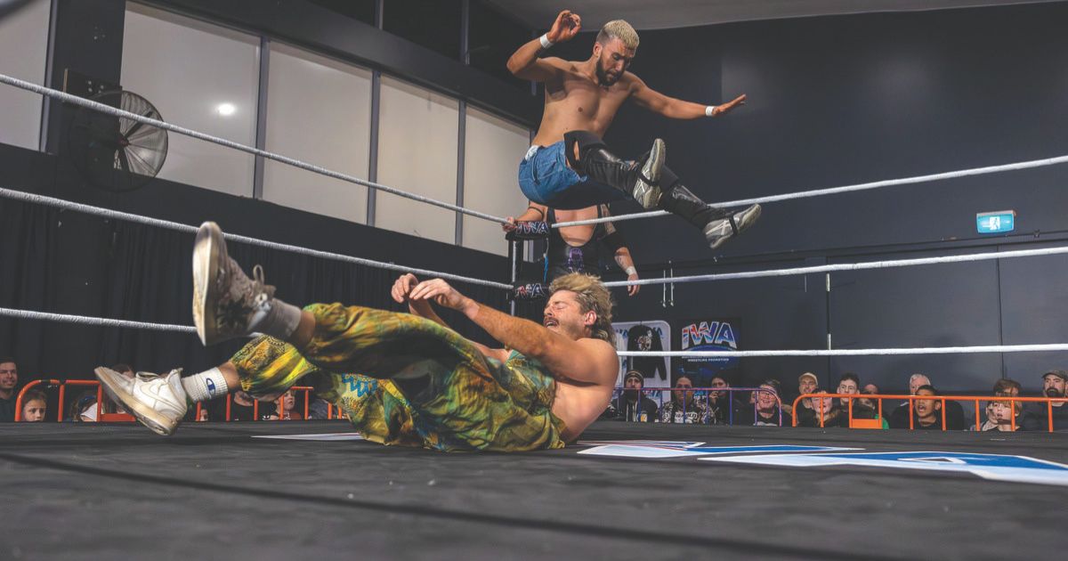 Ballina wrestling show