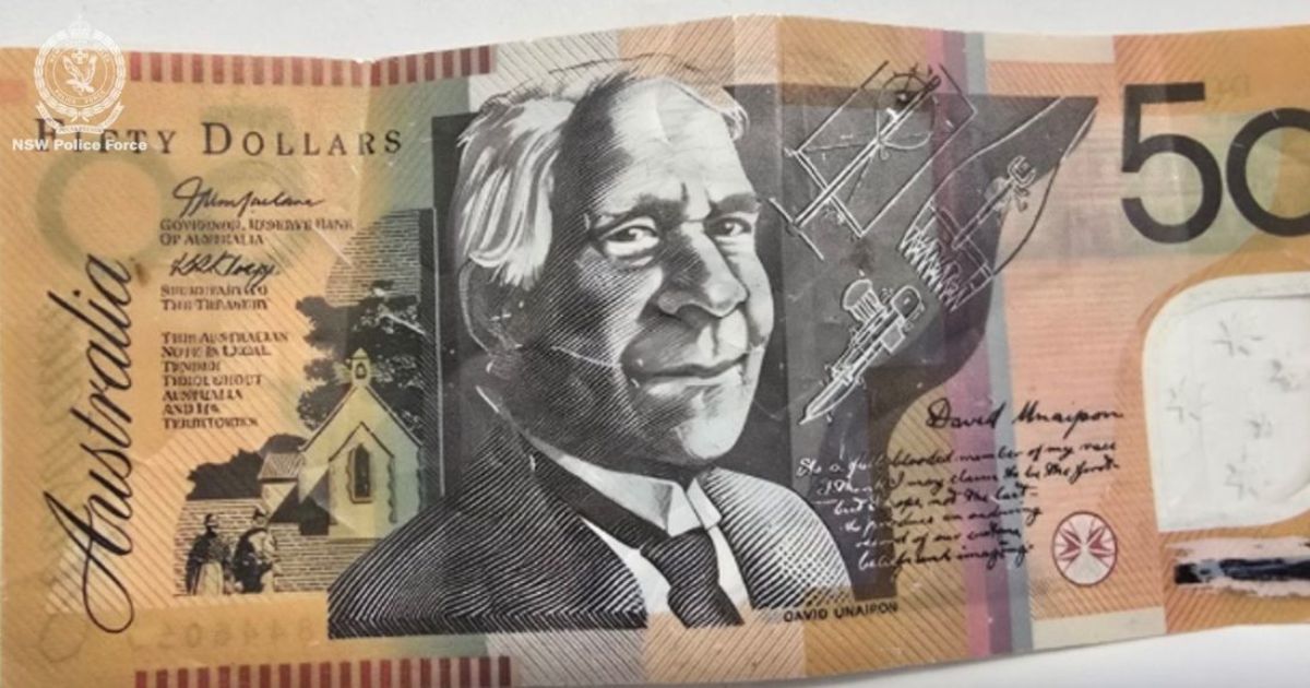 Counterfeit notes Australia