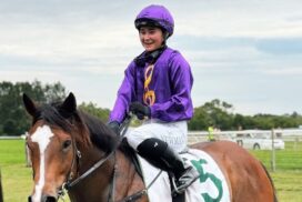 Jockey Jett Newman