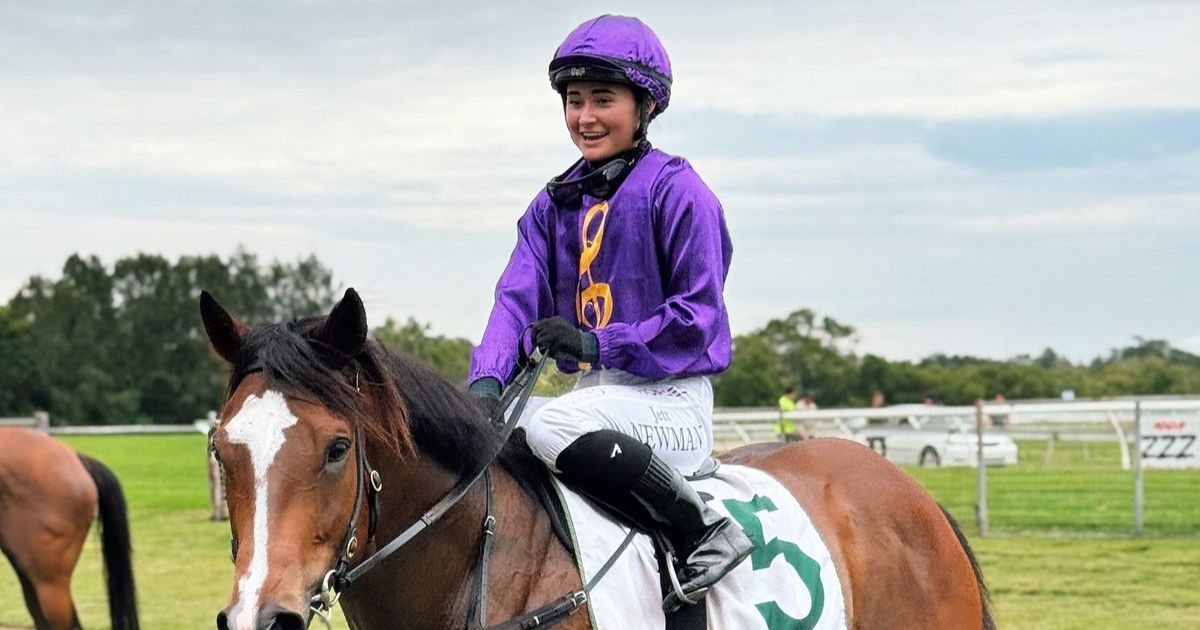 Jockey Jett Newman
