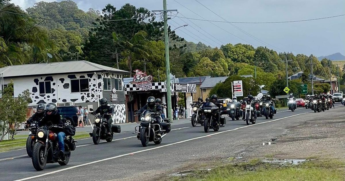 Ballina military motorcycle fundraiser