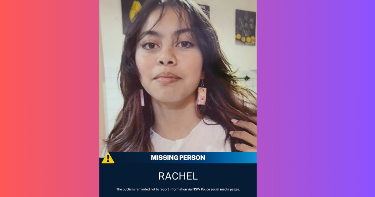 Rachel Grey, 16, was last seen on Recreation Street about 9am on April 14.