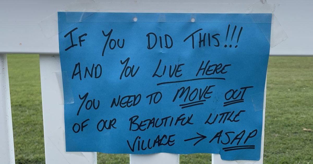 Pottsville vandalism response