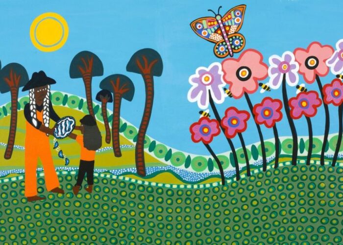 Baabinje's Backyard exhibition