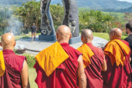 birthday monks three