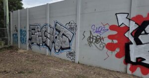 Tweed graffiti vandalism