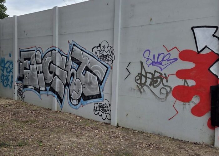 Tweed graffiti vandalism