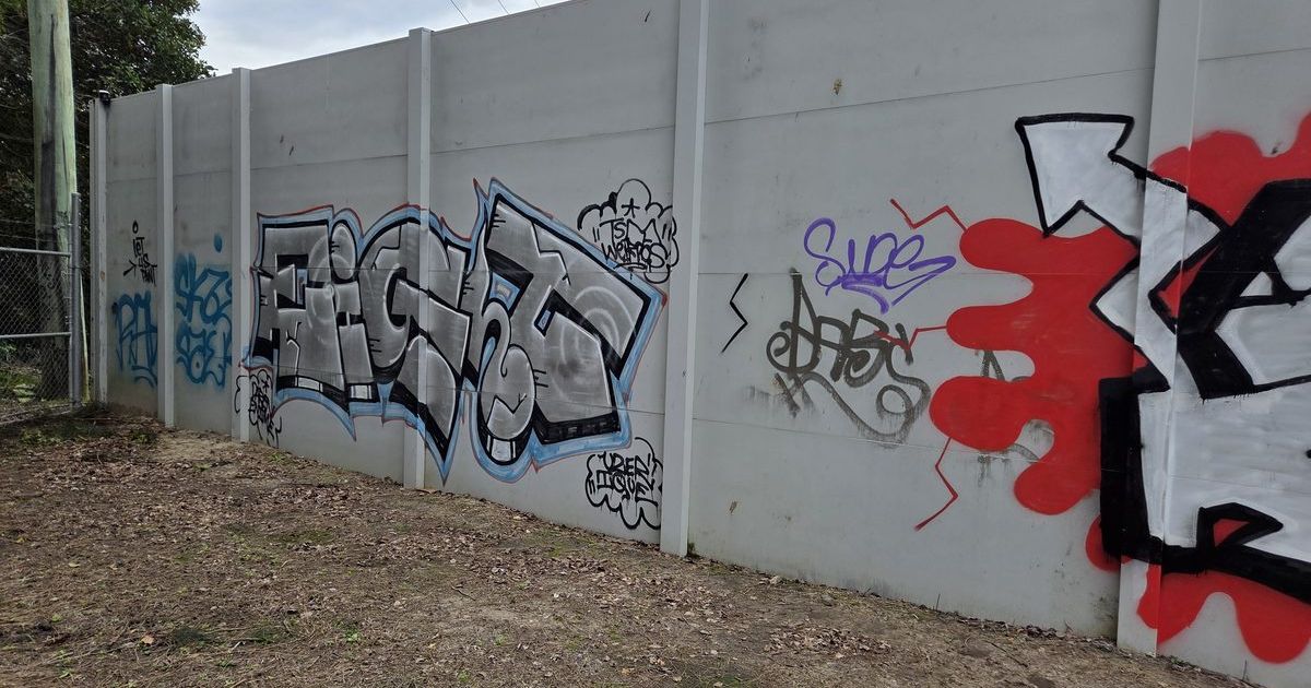 Tweed graffiti vandalism