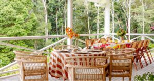 Eco retreat food experiences