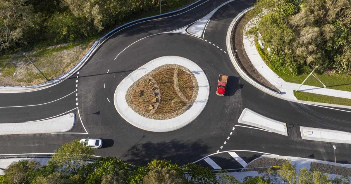 Lennox Head roundabout