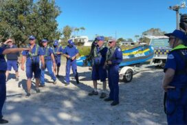 Marine Rescue flood readiness