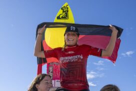 Oz Grom Open surfing results