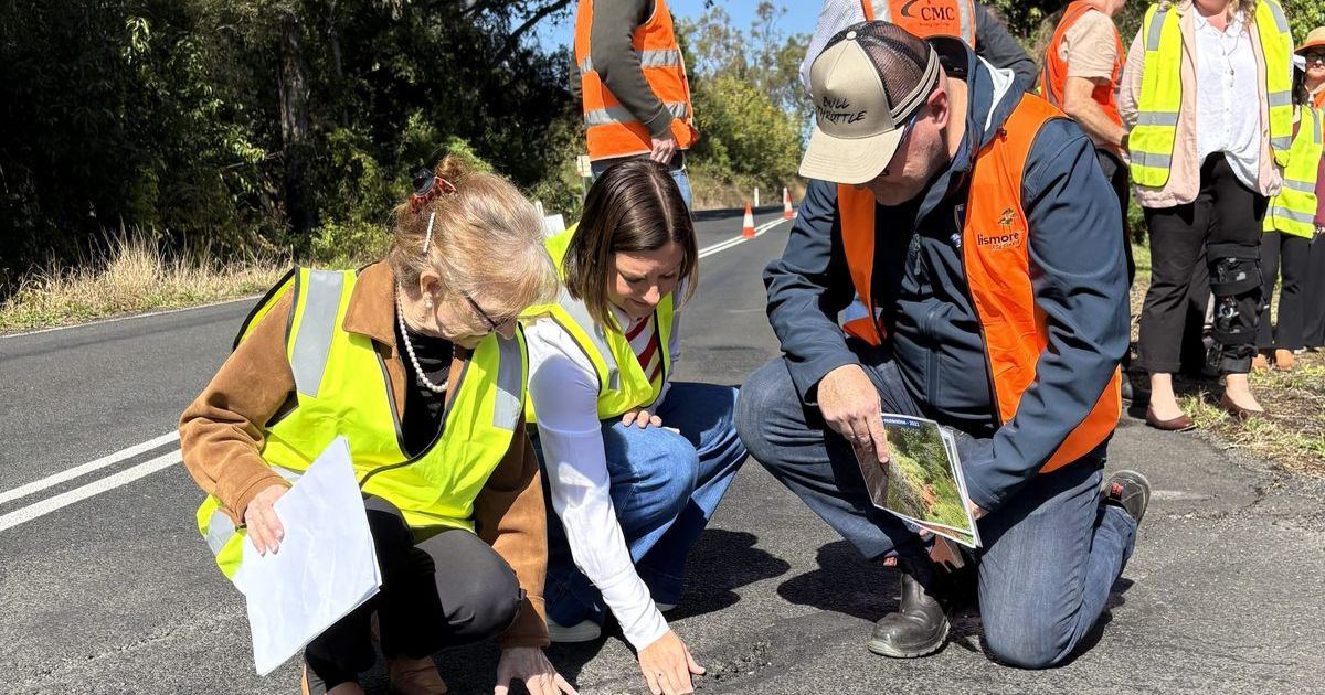 Lismore road restoration