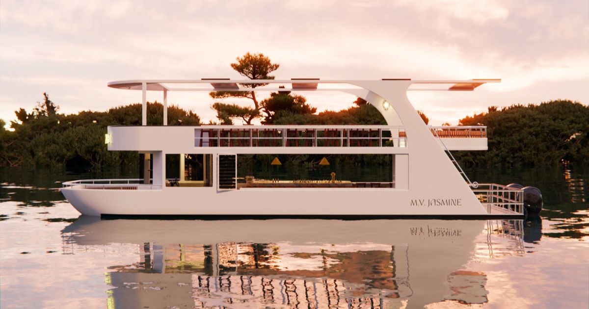 Brunswick Heads floating bar and restaurant