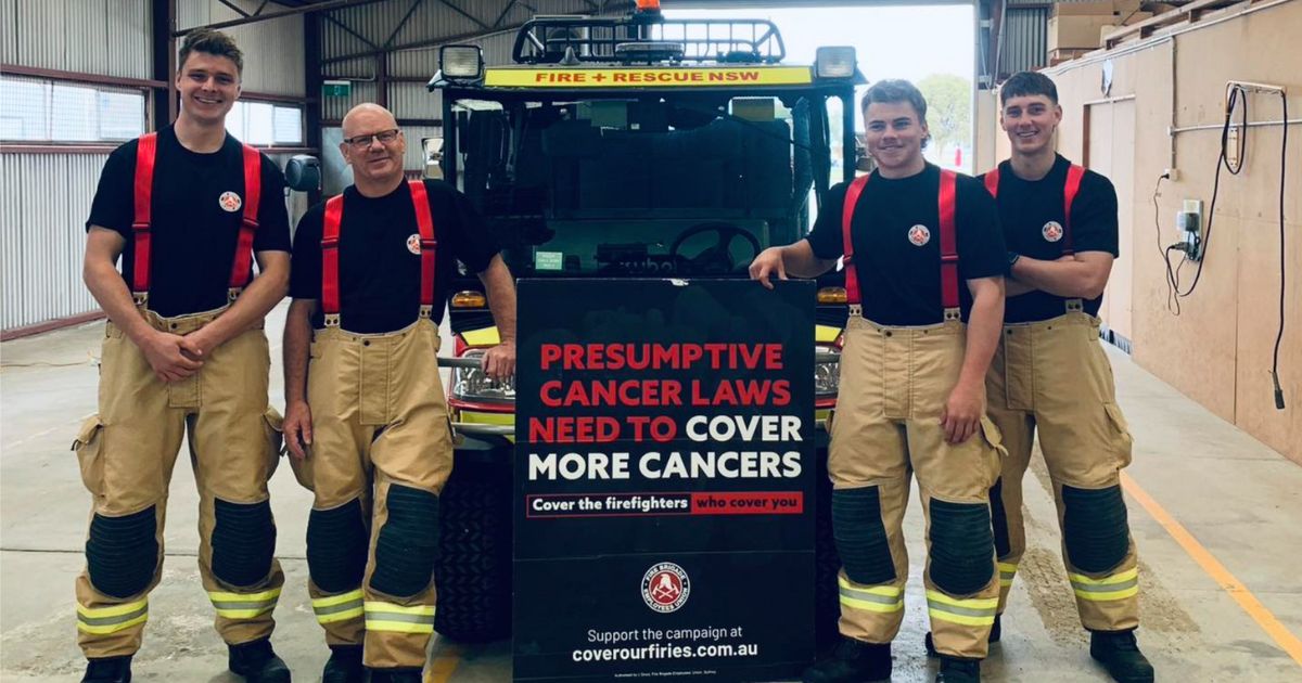 Firefighter cancer support