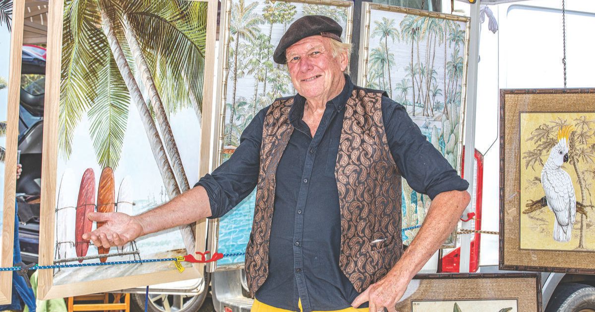 Tropical art prints