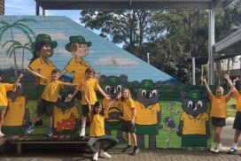Bangalow Public School mural