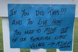 Pottsville vandalism response