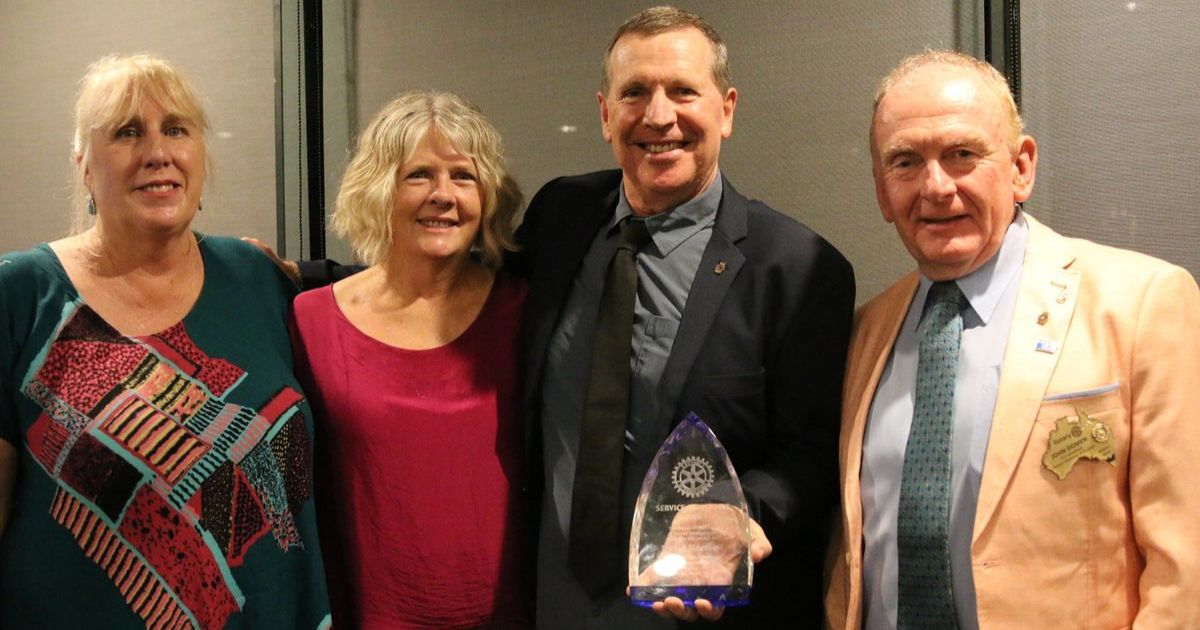 Dave Harmon Rotary award Ballina