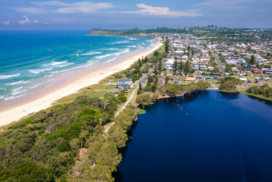 Lennox Head continues to draw visitors to Ballina Shire, with its coastline and relaxed lifestyle central to the region’s tourism appeal. Photo: Kathleen Banks.