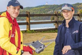 Shark patrol drones