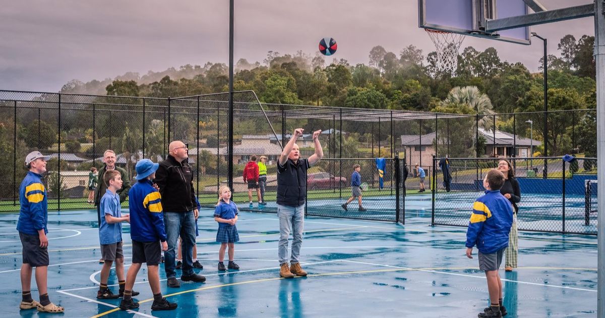 Caniaba sports facility upgrade