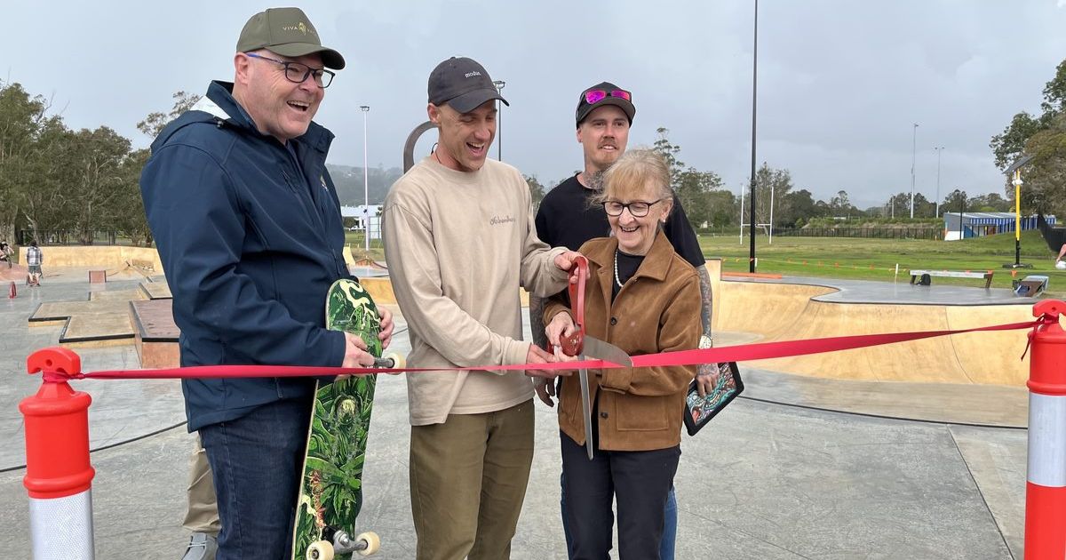 Lismore skatepark opening