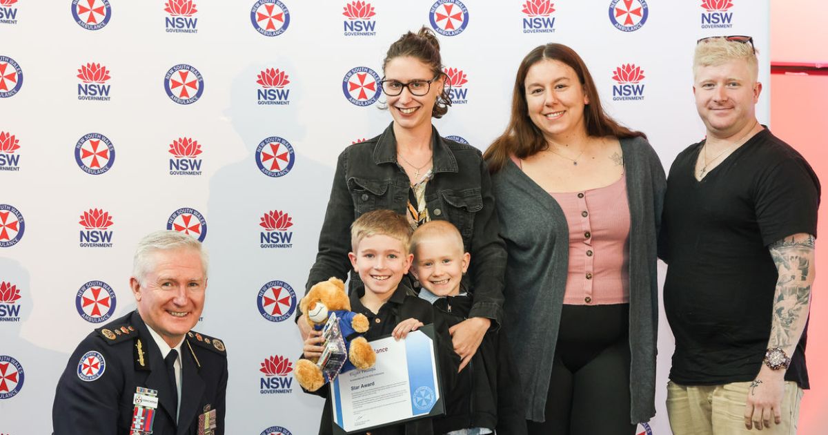 NSW Ambulance awards ceremony
