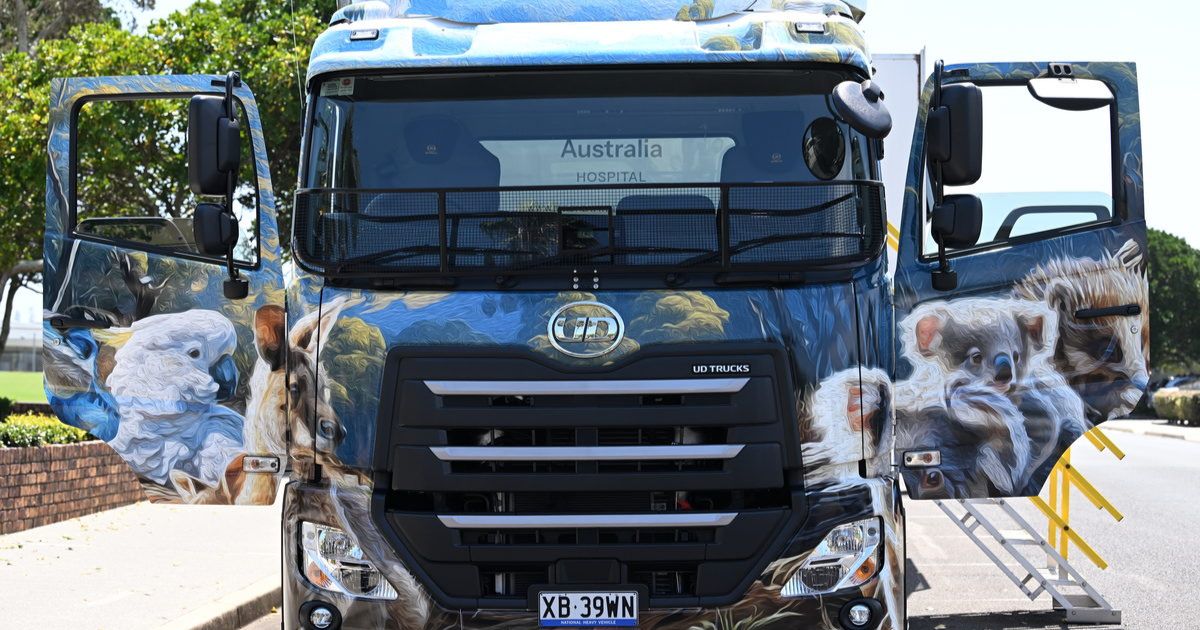 wildlife hospital truck