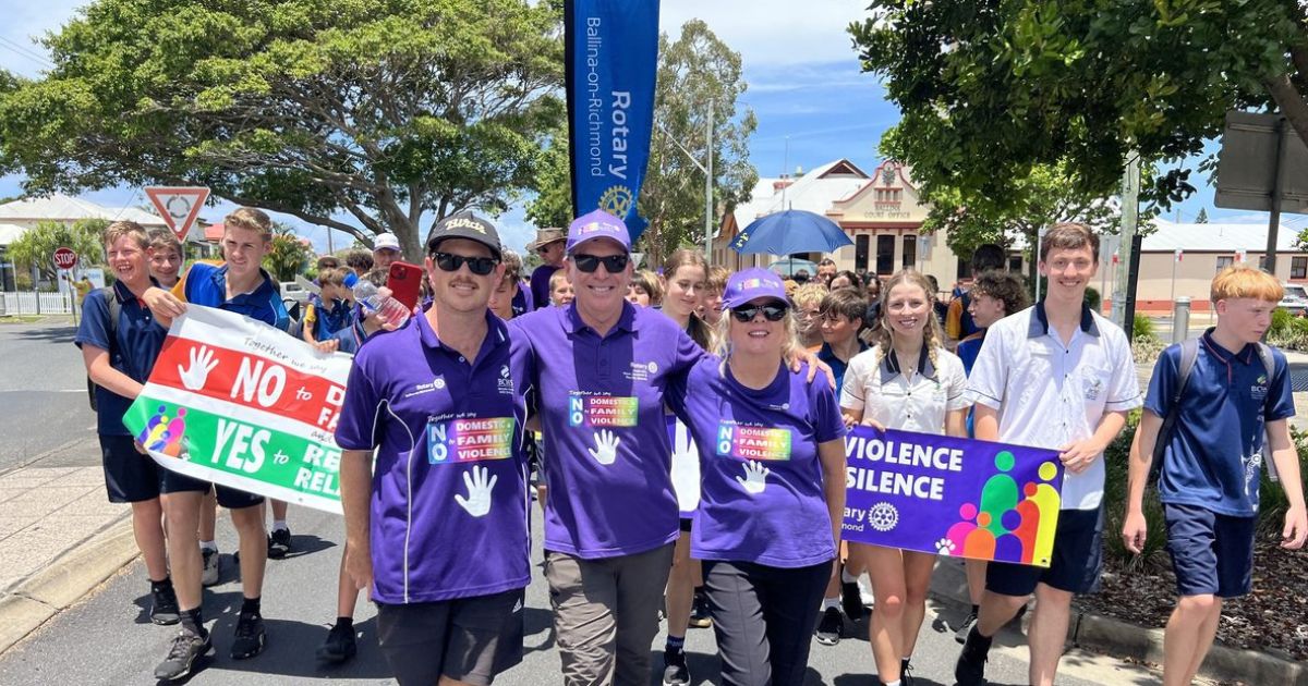 Ballina youth march
