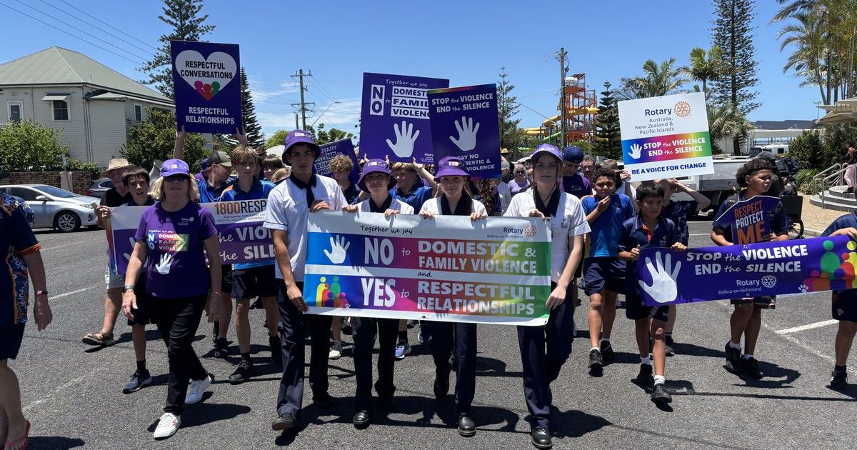 Ballina DV March