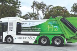 hydrogen garbage truck Byron Bay