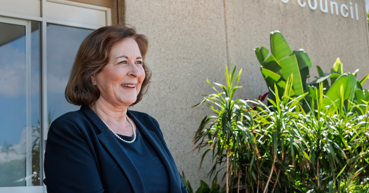 Ballina Shire mayor Sharon Cadwallader is midway through the current council term. Photo: supplied.