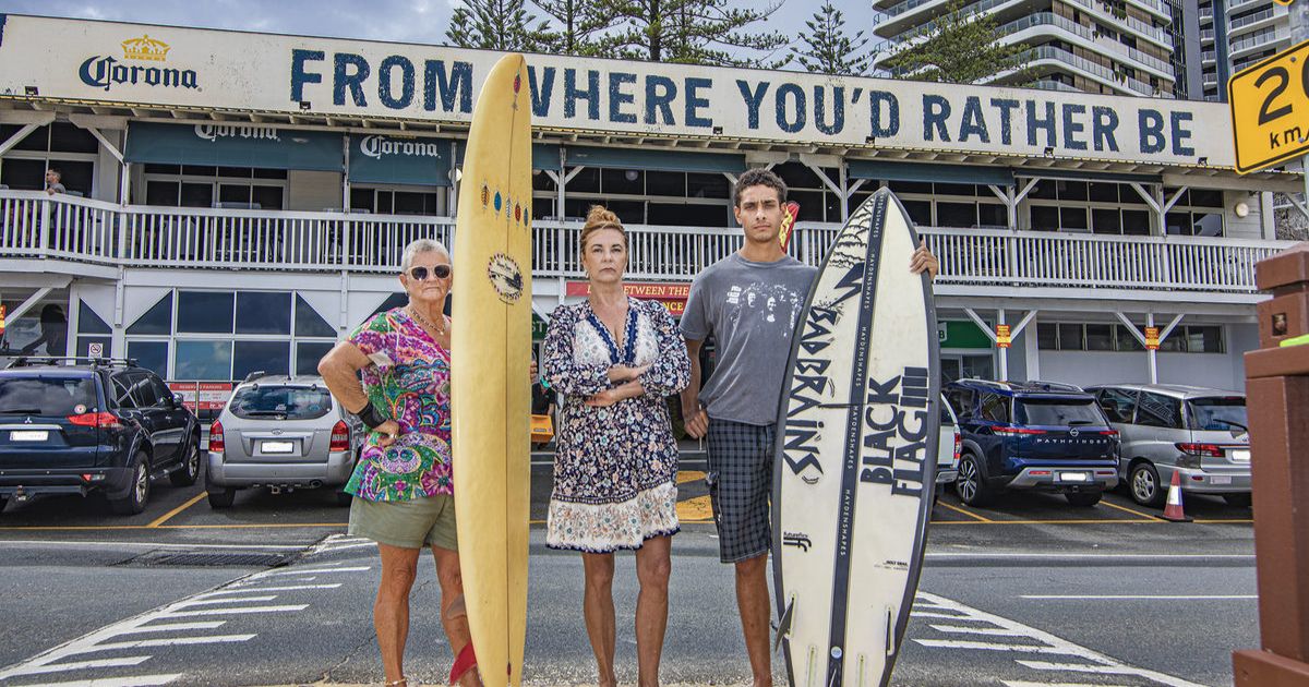 Rainbow Bay protest