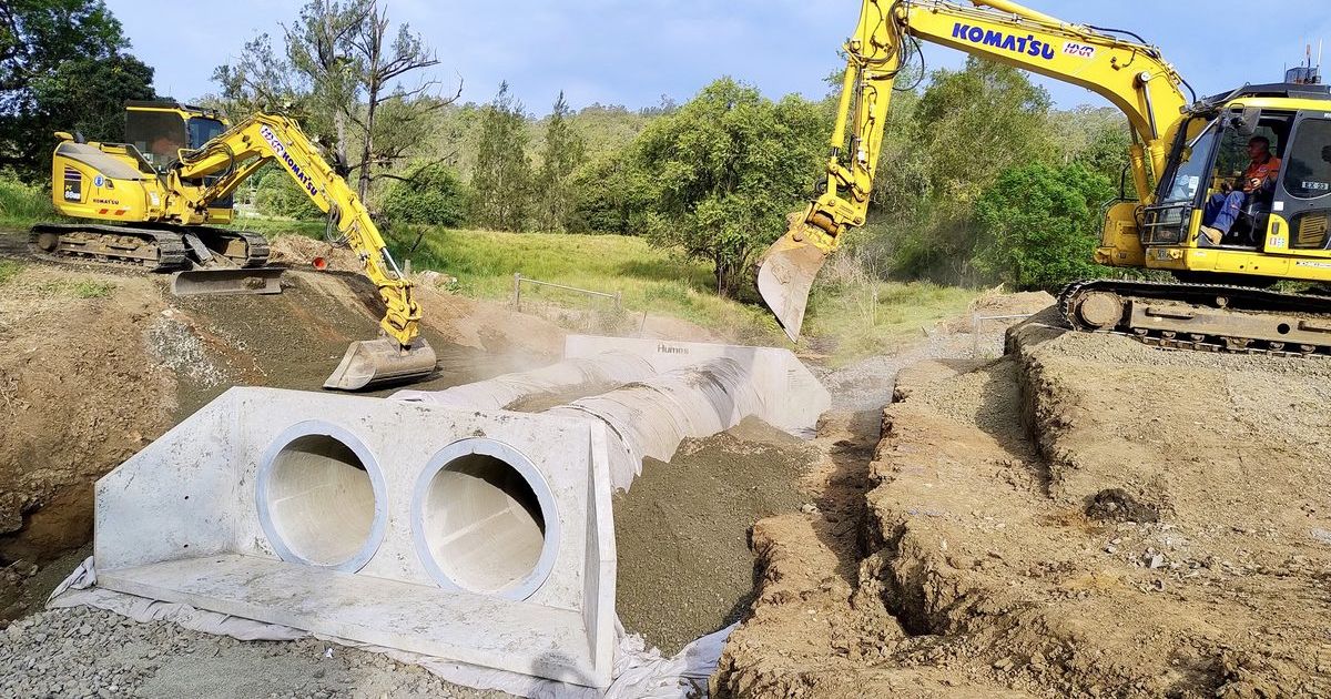 Lismore rural road recovery