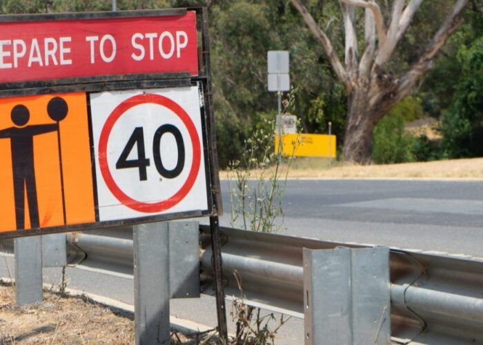 NSW roadwork speed limits