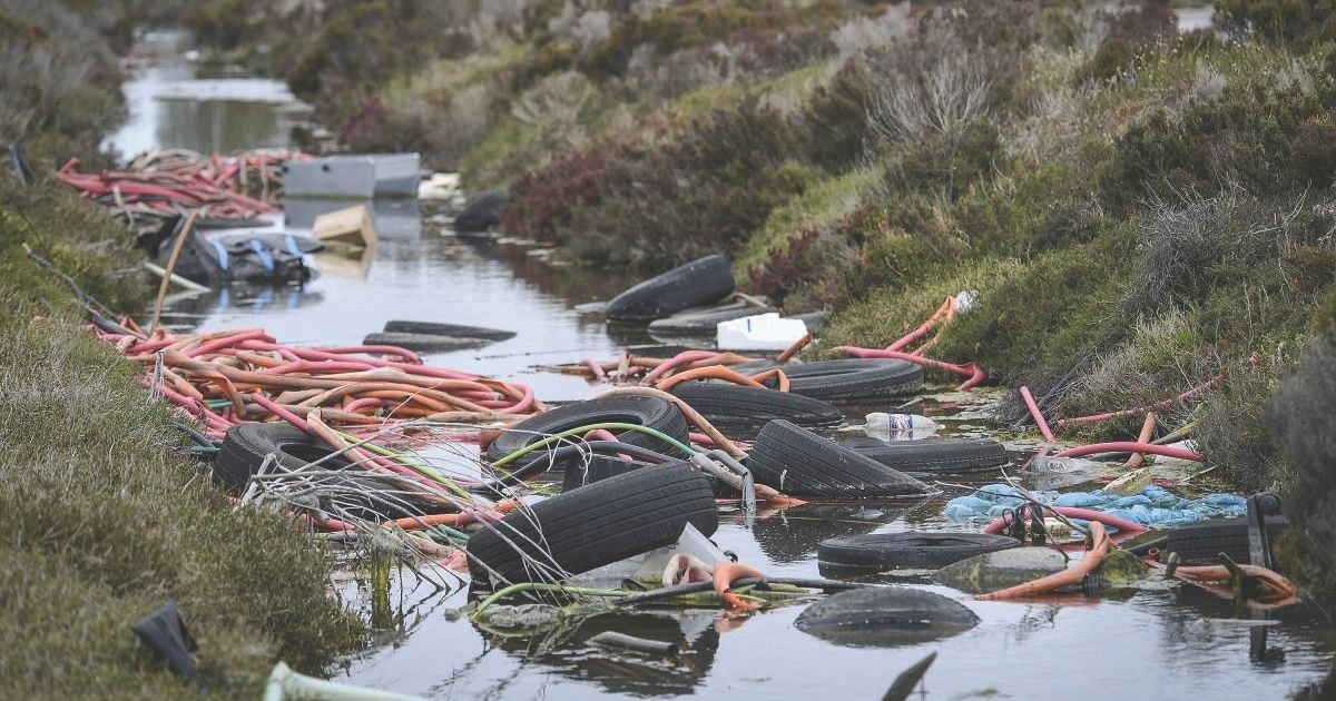 Illegal dumping rebate program