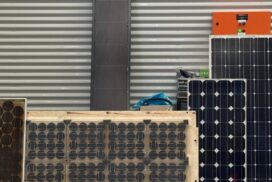 Solar panel recycling pilot
