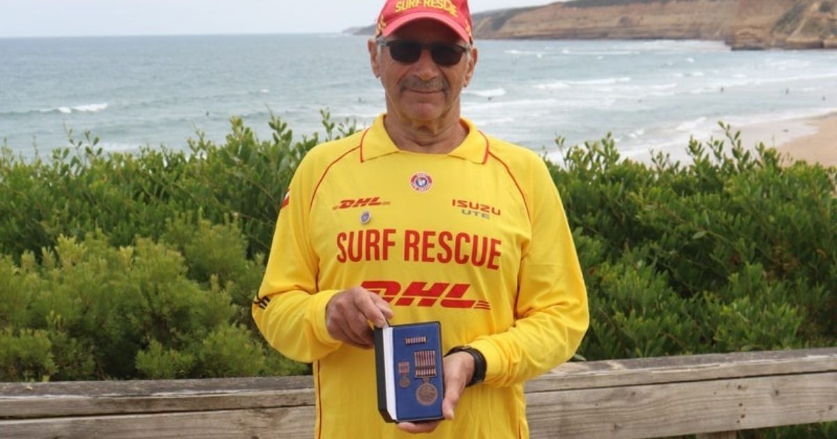 surf lifesaver honoured