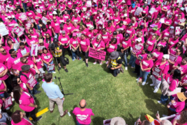 Geelong Health Workers Union members strike